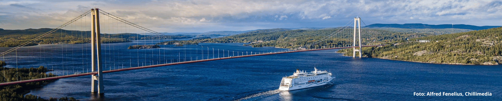 Birka i h�jd med H�ga Kusten bron